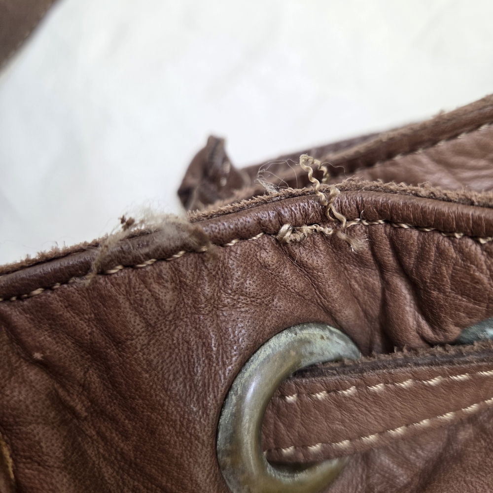 Slouchy Italian Leather Hobo / Bookbag | Civico 93 - Picture 7 of 9
